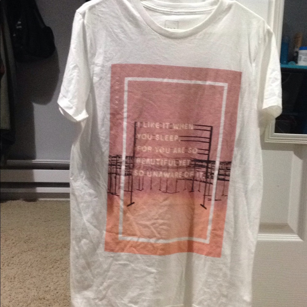 The 1975 White Tee